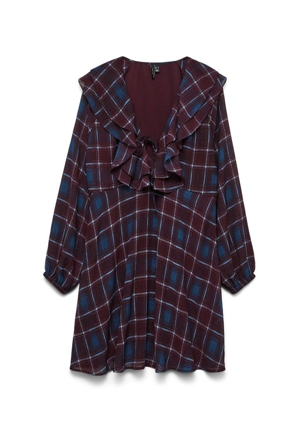 Vero Moda VMEMILIE SHORT CHECK DRESS