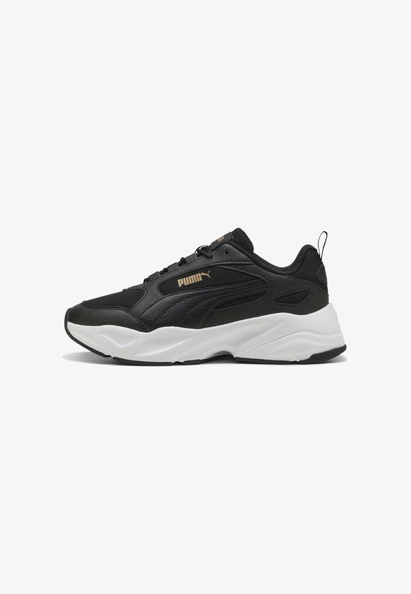 Puma CASSIA 2.0 SNEAKERS - Trainers - black- gold- white