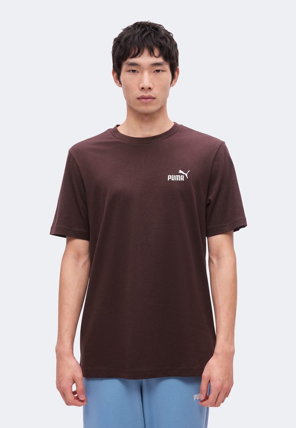 Puma SMALL NO. 1 LOGO TEE - Basic T-shirt - chocolate fondue