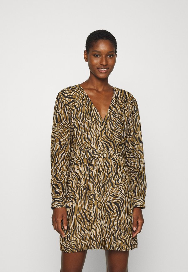 Denham HARP WRAP DRESS