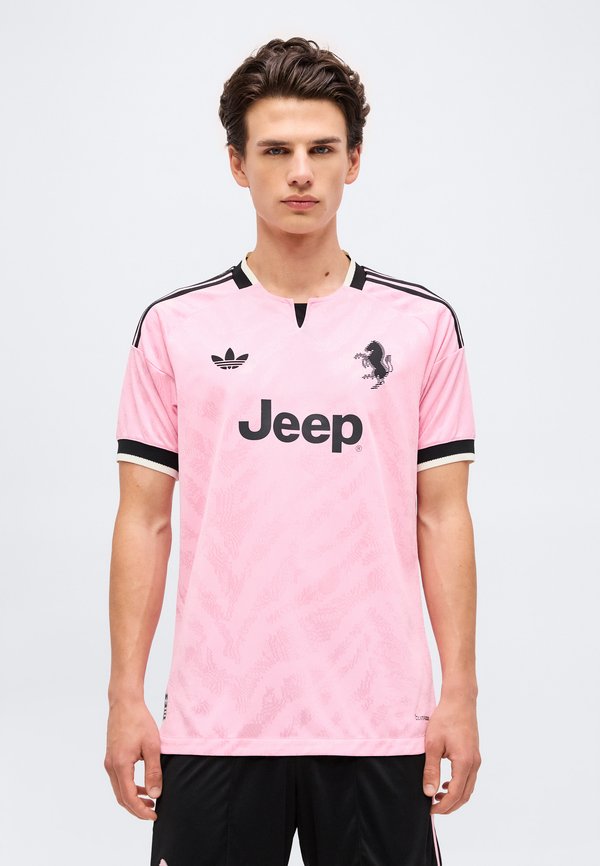 adidas Originals JUVENTUS 26/27 AWAY AUTHENTIC  - Football jersey - true pink/black