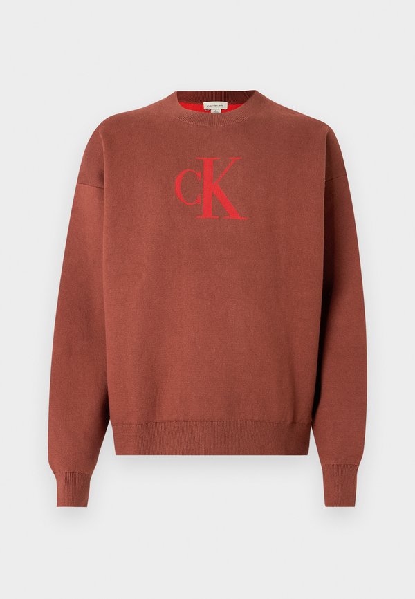 Calvin Klein Jeans Jumper - cherry mahogany