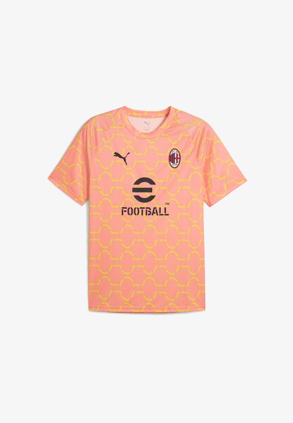 Puma AC MILAN  - Club wear - pink fruit/sunny yellow