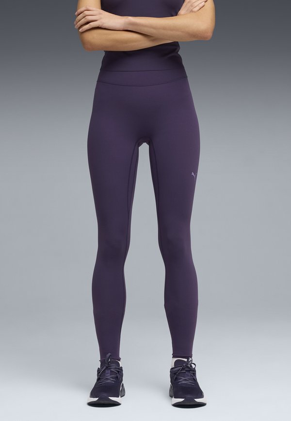 Puma W SHAPELUXE TIGHT - HW 7/8 - Leggings - deep plum