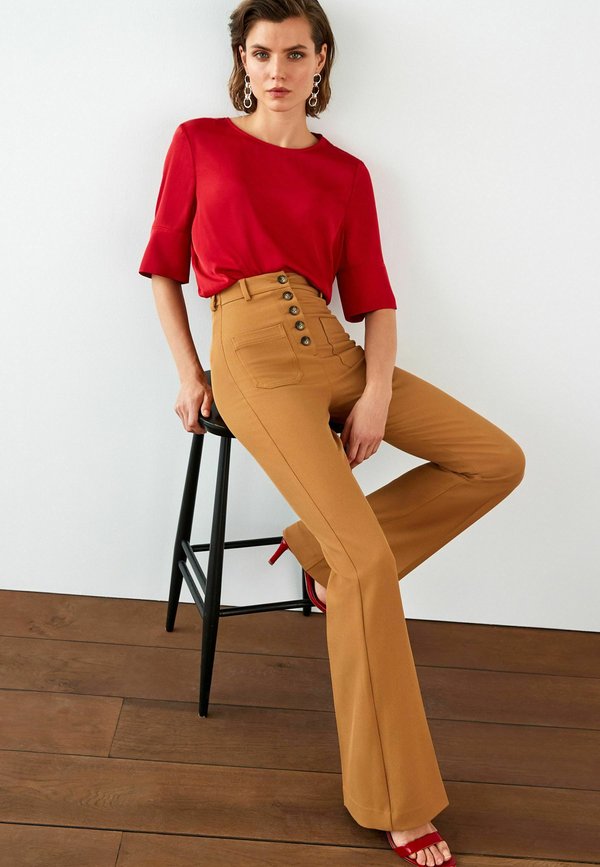 Next Pocket Detail Tailored Flare Trousers