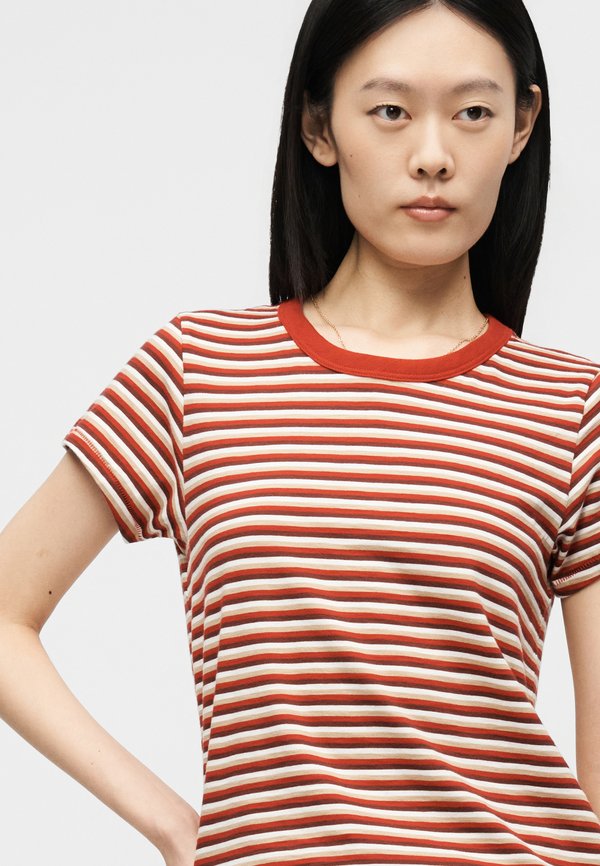 rag & bone THE SLUB STRIPED TEE
