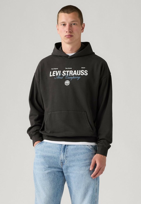 Levi's® SUNSET GRAPHIC HOODIE - Hoodie - cowboy collage aop n  blacks