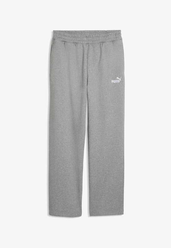 Puma ESSENTIALS RELAXED NO. 1 LOGO HOSE - Tracksuit bottoms - medium gray heather