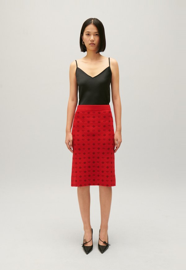 Claudie Pierlot JUPE MI-LONGUE MAILLE