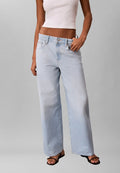 Calvin Klein Jeans WIDE LEG - Loose Jeans - lt anderson