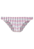 Topshop CHECK FRILL PANT