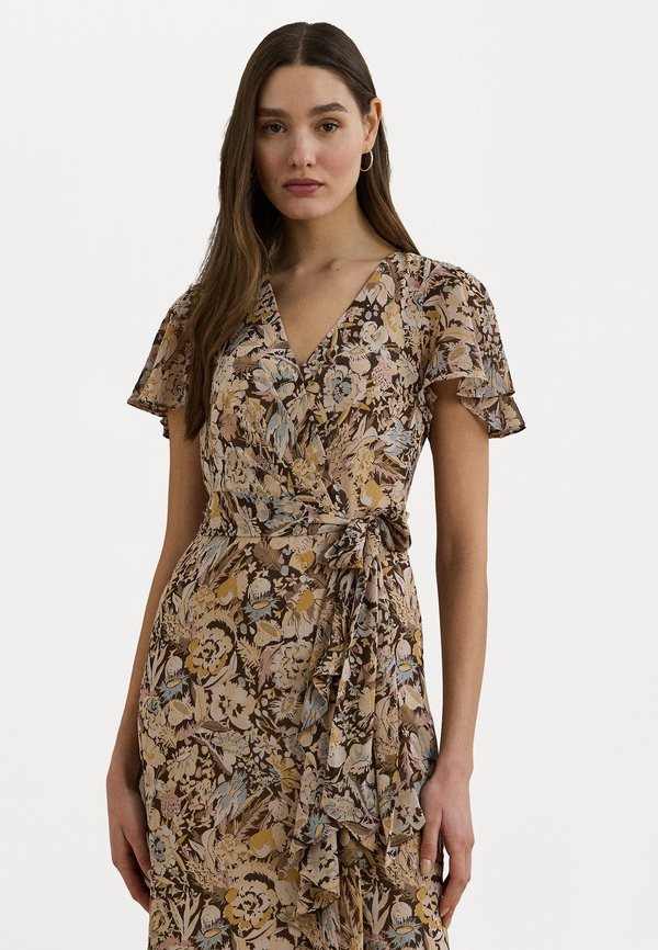 Lauren Ralph Lauren FARRYSH POLY CRINKLE GOWN