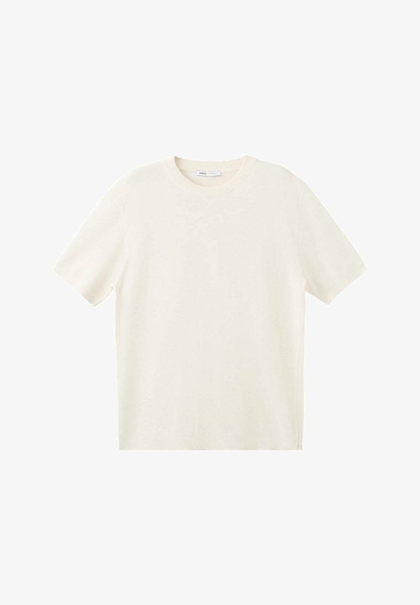 Mango ADULT - Basic T-shirt - off-white