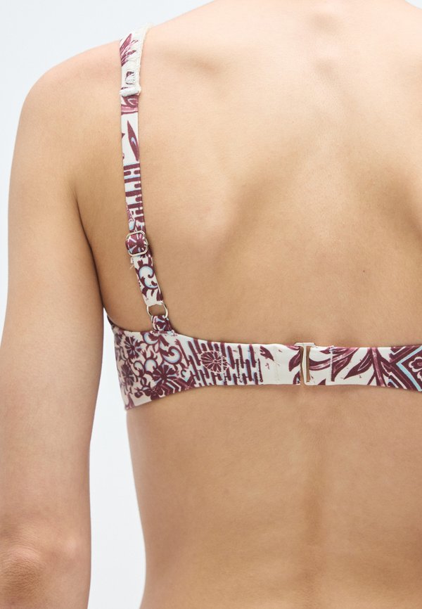 Abercrombie & Fitch CURVE LOVE WIDE STRAP UNDERWIRE FLORAL TICKING
