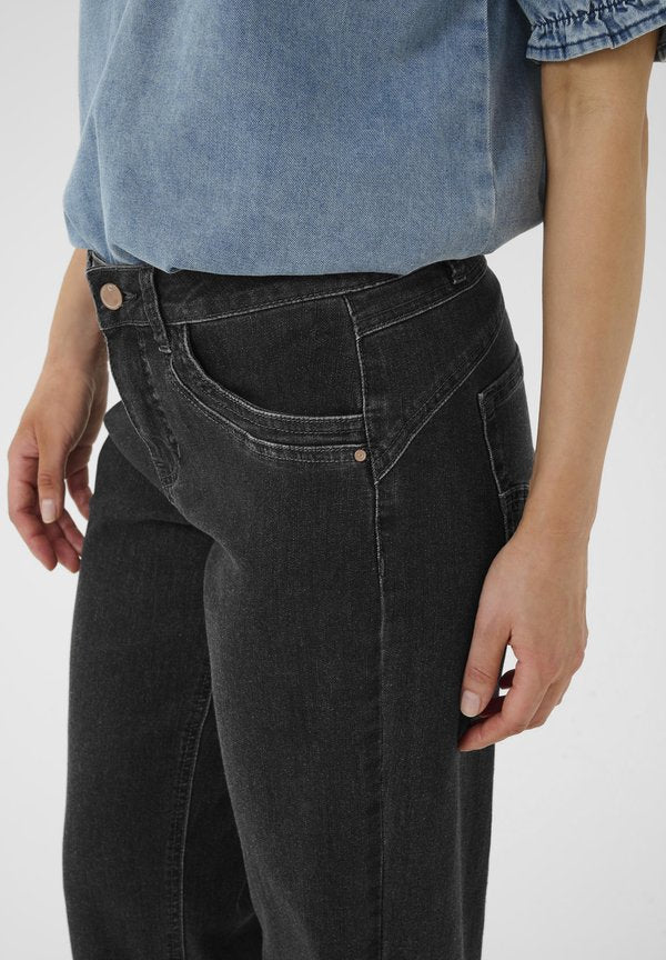 Cream CRLONE STRAIGHT LEG COCO FIT