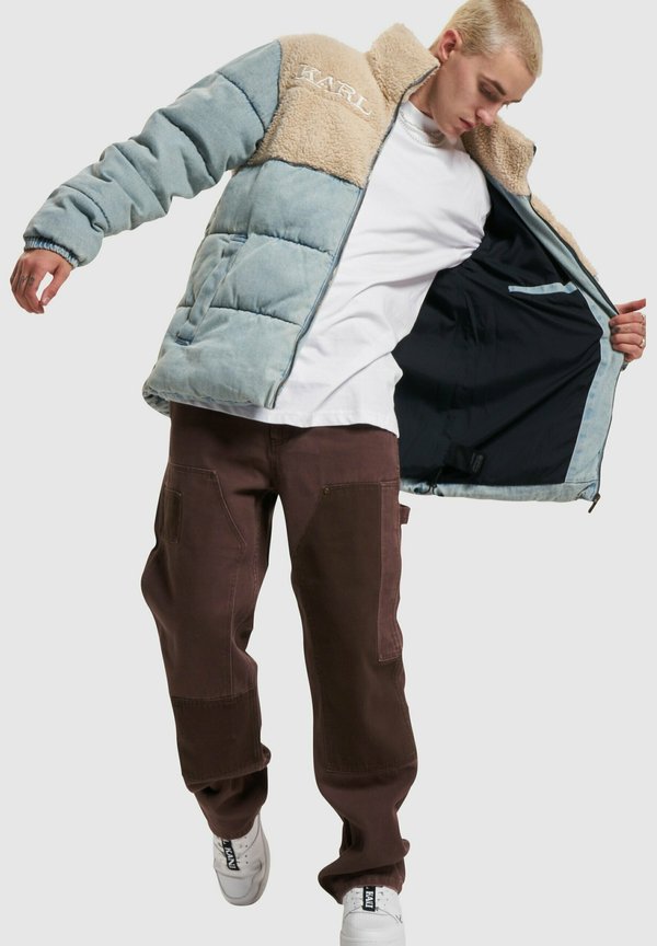 Karl Kani RETRODENIM TEDDY PUFFER