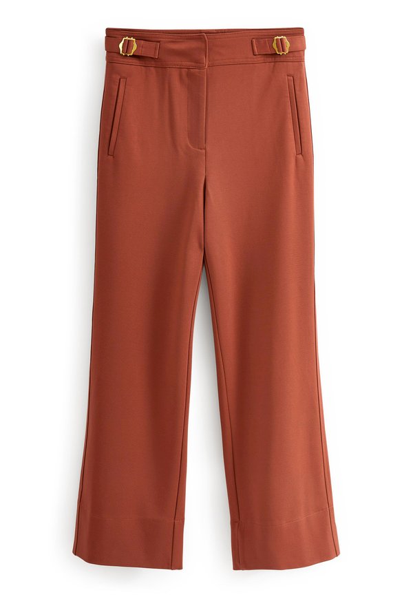 Next TAILORED METAL DETAIL WIDE LEG TROUSERS