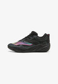 Puma ALL-PRO NITRO™ 2 CORE UNISEX - Basketball shoes - lime squeeze-ultra red-ultra blue