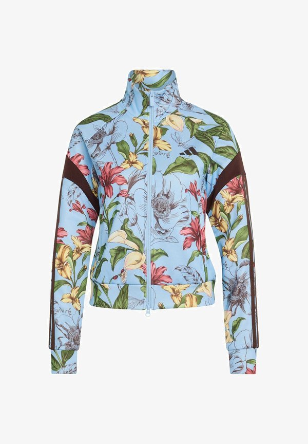 adidas Sportswear ADIDAS SPORTSWEAR ADIDAS X FARM RIO HOUSE OF TIRO TRACK TOP - Training jacket - clear sky/shadow brown/multicolor