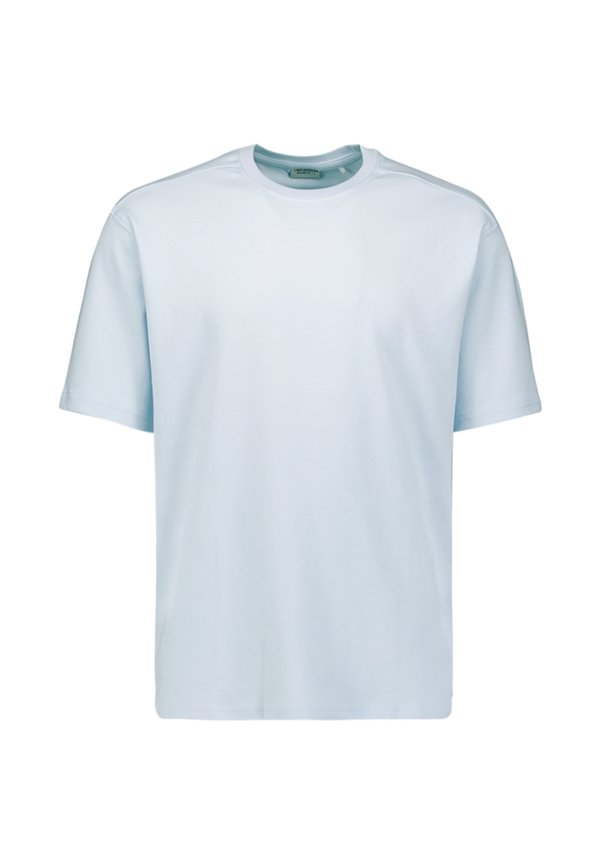 NO EXCESS INTERLOCK WITH ROUND NECK
