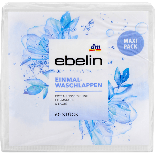Einmalwaschlappen ebelin