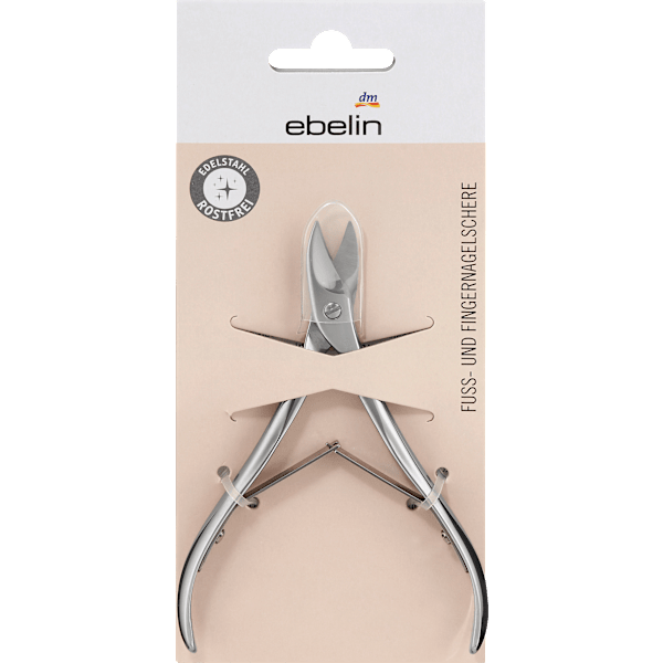 Fuß- und Fingernagelschere ebelin