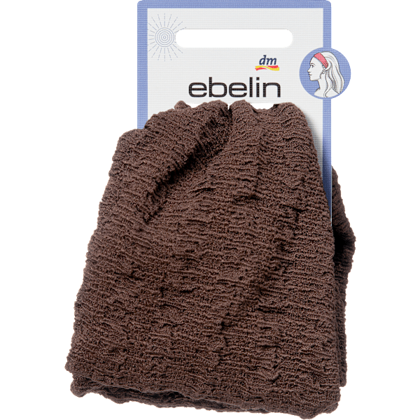 Haarband mit Struktur, braun ebelin