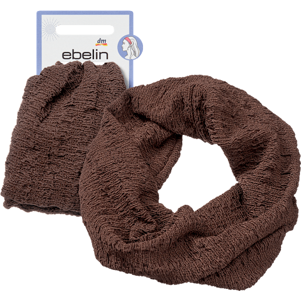 Haarband mit Struktur, braun ebelin