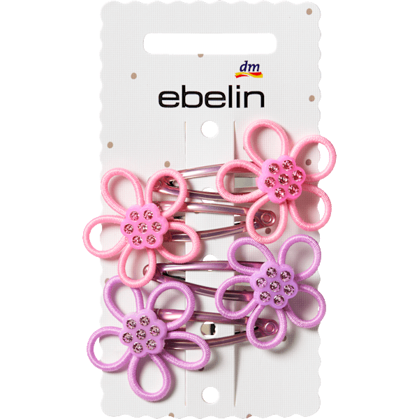 Haarclips Blumen ebelin