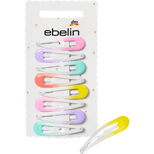 Haarclips mini, Farbverlauf ebelin