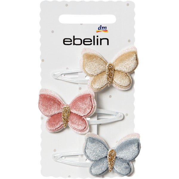 Haarclips Schmetterling ebelin