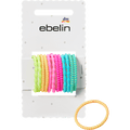 Haargummis gerafft, Farb-Mix ebelin