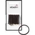 Haargummis klein dünn, braun ebelin