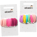 Haargummis mini, Rosa/Bunt-Mix ebelin