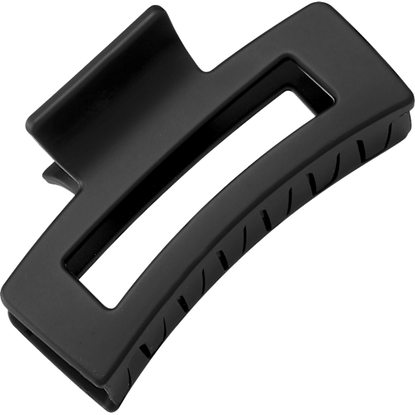 Haarklammer cutout, schwarz ebelin