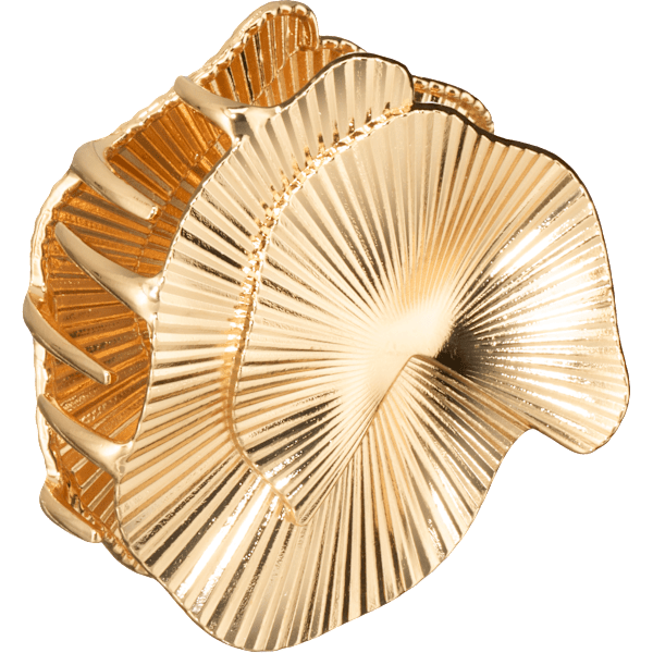 Haarklammer Metall gold ebelin