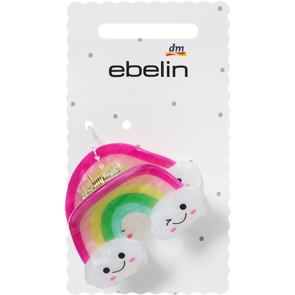 Haarklammer Regenbogen ebelin