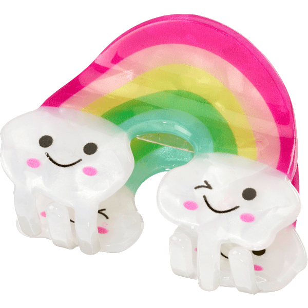 Haarklammer Regenbogen ebelin