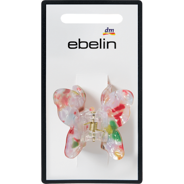 Haarklammer Schmetterling, bunt ebelin