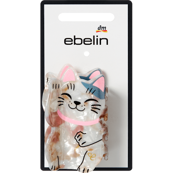 Haarklammer Winkekatze ebelin