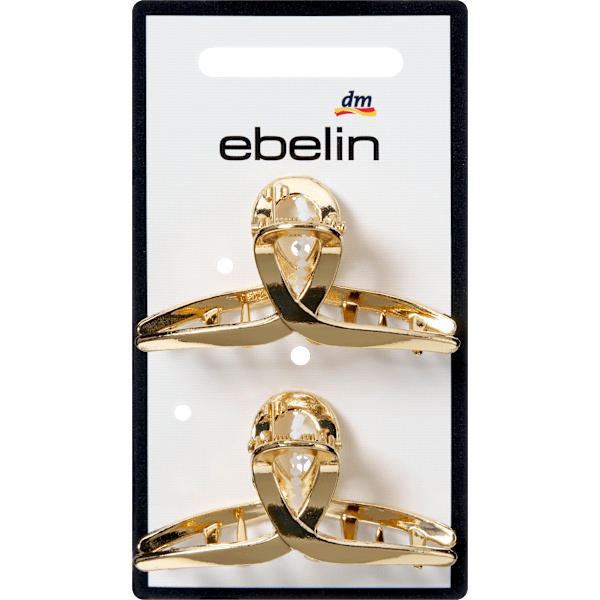 Haarklammern midi, goldfarben ebelin