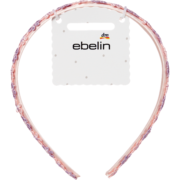 Haarreif mit Blümchen ebelin
