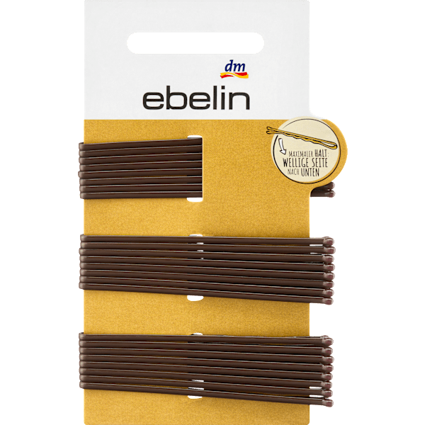Haarschieber lang braun ebelin