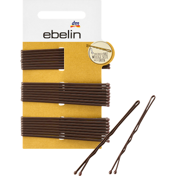 Haarschieber lang braun ebelin