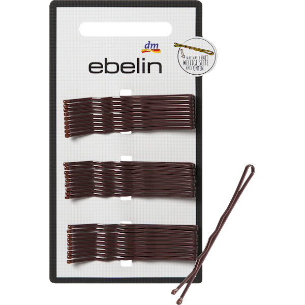 Haarschieber midi, braun ebelin