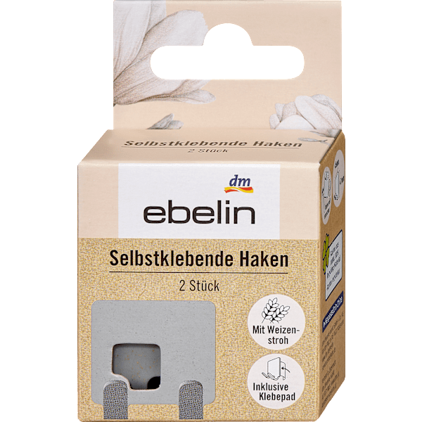 Klebehaken / Rasiererhalterung ebelin