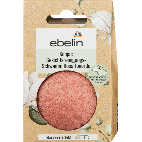 Konjac Gesichtsreinigungs-Schwamm ebelin