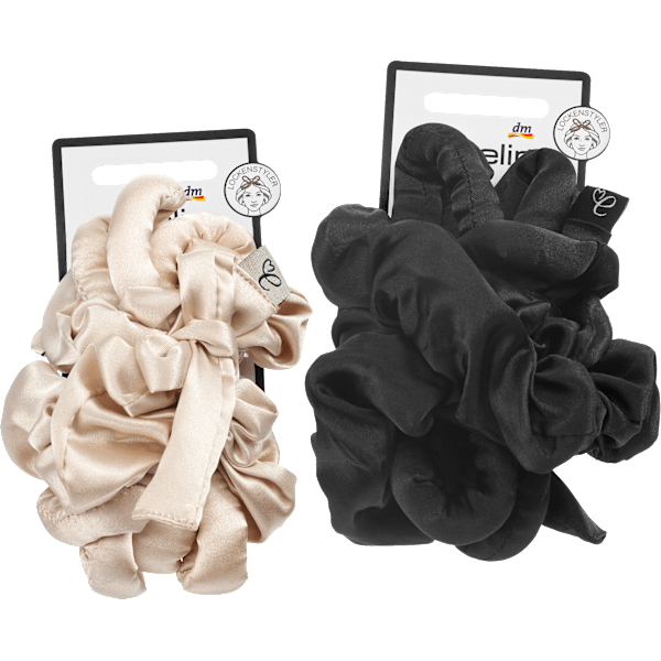 Locken-Tool dünn 3tlg, schwarz/creme ebelin