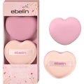 Make-up Puff Set Secret Flower Charm 2tlg. ebelin