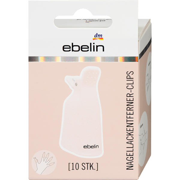 Nagellackentferner-Clips ebelin